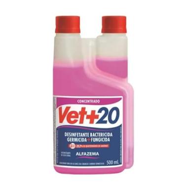 Imagem de Desinfetante Bactericida Concentrado Cães Gatos Pet Casa 500ml Tira Cheiro Fezes e Urinas Alfazema
