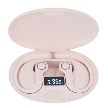 Imagem de ASHATA AI Translation Earbuds, 3-em 1 Ultra Open Ear BT Headphone Translator Com 133 Idiomas, para Viagens, Aprendizado, Negociação Comercial (Cor da pele)