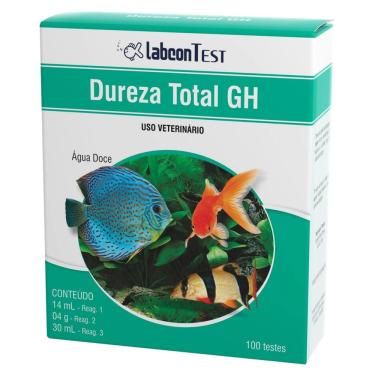 Imagem de Teste de Dureza Total GH Aquario Água Doce Alcon Labcon 100 testes