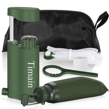 Imagem de Bomba de filtro de água Tmain Outdoor Portable Water Filtration