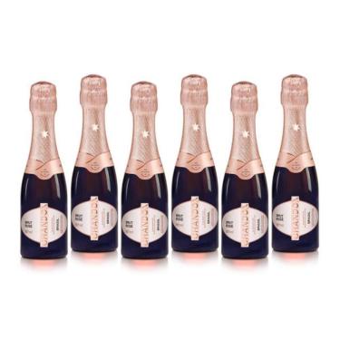 Imagem de Kit 6 ESPUMANTE BABY CHANDON BRUT ROSE 187ML