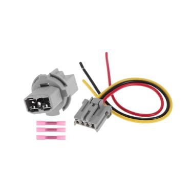 Imagem de REPAIROCK 1 conjunto de fiação de soquete de luz de freio para Honda Accord 1998-2015 No.33515S50003/33515-S50-003 lâmpada traseira conector chicote de cabos