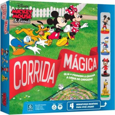 Imagem de Jogo de Tabuleiro Corrida Mágica Mickey & Friends com Miniaturas - Cop
