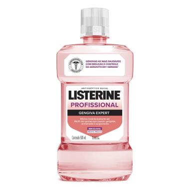 Imagem de Antisséptico Bucal Listerine Profissional Gengiva Expert 500ml