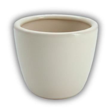 Imagem de Vaso Cerâmica Kalanchoe (06) Off White BURGUINA