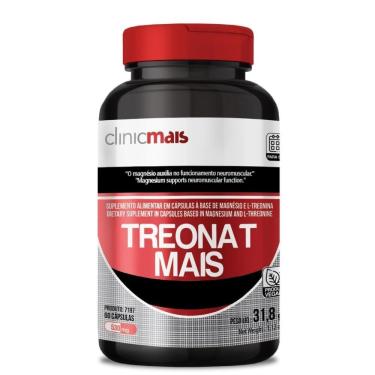 Imagem de Magnésio L-Treonato Treonat Mais 60 Cápsulas 530Mg
