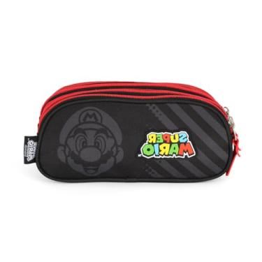 Imagem de Estojo Triplo Mario Vermelho Luxcel ET49884MO 2026
