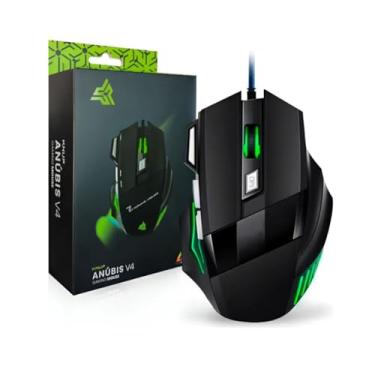 Imagem de Mouse Gamer Anúbis V4 Rgb 7 Botões 2400dpi Ajustável