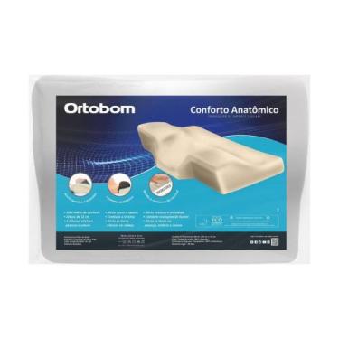 Imagem de Travesseiro Nasa Cervical Conforto Anatômico Ortobom - 52X38X12
