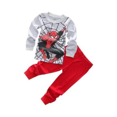 Imagem de Conjunto De Pijamas De Animais Para Crianças Meninos E Meninas Roupas 