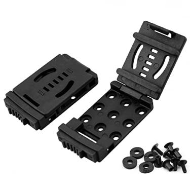 Imagem de YCYU Clipe de cinto de faca, coldre de bainha de lâmina para arma, ferramenta de acampamento ao ar livre com ferragens de montagem, clipe de cinto universal EDC bainha de acampamento DIY coldres de