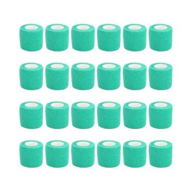 Imagem de Bandagem Autoadesiva Respirável, 24 Rolos De Fita Elástica Coesiva Par