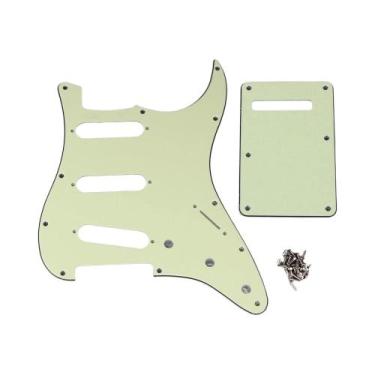 Imagem de Conjunto De Pickguard SSS Para Guitarra Elétrica Com 11 Furos, Placa T