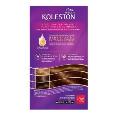 Imagem de Coloração Creme Wella  Koleston Tons Castanhos, 67