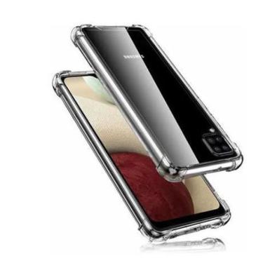 Imagem de Capa Capinha Anti choque Transparente Samsung Galaxy A12 anti impactos
