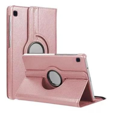 Imagem de Case Giratoria Para Tablet Galaxy Tab A7 Lite 8.7 - Pop Shope, Ouro Ro