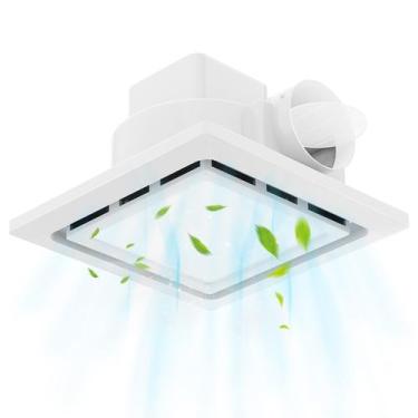 Imagem de Ventilador de exaustão de banheiro TEPU Grille 30cm com luz 144 CFM 1.