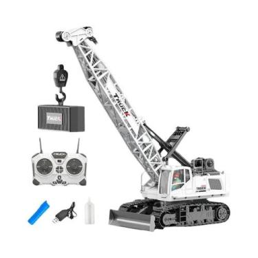 Imagem de Caminhão De Engenharia Elétrico Com Controle Remoto 2.4G Para Crianças