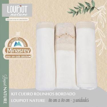 Imagem de Cueiro Loupiot Nature Bege - 3 Unidades - MINASREY