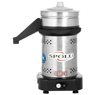 Imagem de Espremedor de Fruta Potenza SPL071 600W Bivolt Gabinete em Aço Inox com Jarra e Castanhas Spolu