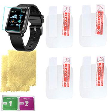 Imagem de Protetor de tela OCTelect para protetor de tela de relógio inteligente aswee com 4 peças em um pacote
