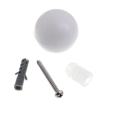 Imagem de Batedor Para Porta - Modelo Bola, Bemfixa 9004, Branco Bemfixa Branco