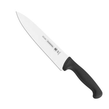 Imagem de Faca Chef Inox Com Cabo Preto 12" Master - Tramontina