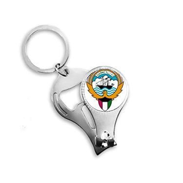 Imagem de Chaveiro abridor de garrafas com emblema nacional da África do Kuwait abridor de garrafas