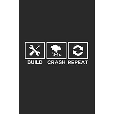 Imagem de Build crash repeat: 6x9 FPV - dotgrid - dot grid paper - notebook - notes
