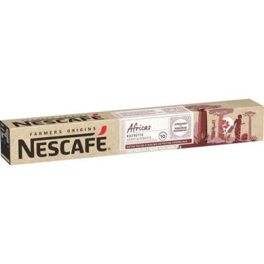 Imagem de Café em Cápsulas Nescafé Africas Caixeta com 10x5,5g