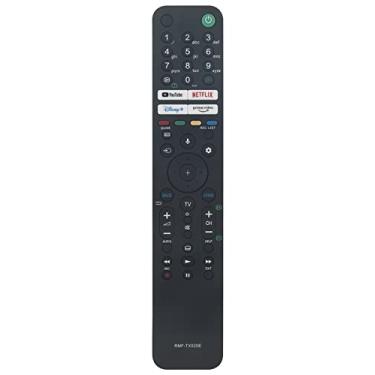Imagem de RMF-TX520E Controle remoto de voz substituído por microfone adequado para Sony Smart Android TV KD-43X80J KD-43X85J KD-50X80J KD-50X85J KD-55X79J KD-55X80J KD-55X85J KD-65X80J KD-65X80J KD-65X85J
