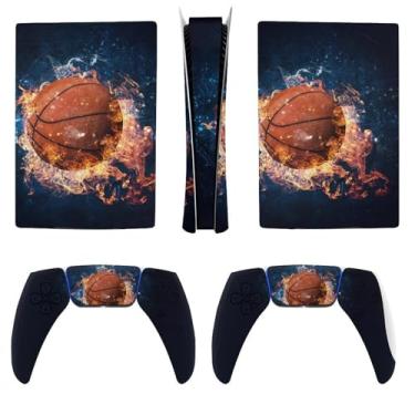 Imagem de AoHanan Basketball Game Concept 5 Skin Console e Controlador Acessórios Capa Skins Anime Vinil Capa Adesivo Conjunto Completo Apenas para 5 Edição Digital