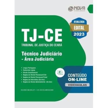 Imagem de Apostila TJ-CE - Técnico Judiciário - Área Judiciária - Nova Concursos