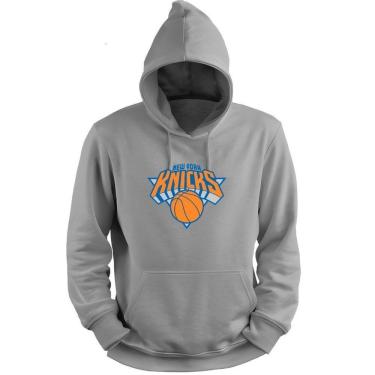 Imagem de Blusa Moletom Capuz Basquete New York Knickss Basketball Nba