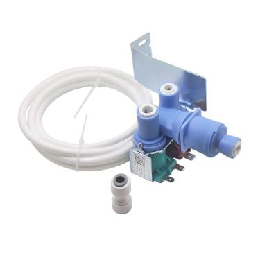 Imagem de Kit de válvula de entrada de água para geladeira C-256 24-BB30 AC 110-120V compatível com peças de reposição de refrigeradores Whirlpool Kenmore W10179146 WPW10179146 W10155357 AP6016381 EAP11749668