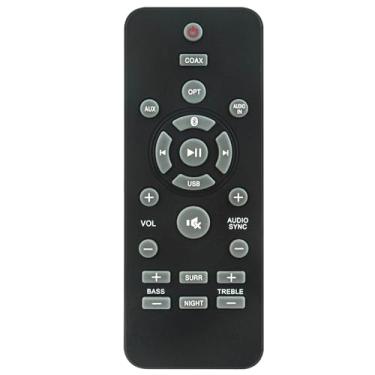 Imagem de 996580004176 Substituir controle remoto compatível com Philips Soundbar HTL1170B/F7 HTL1170B HTL1177B/F7 HTL1177B Sound Bar