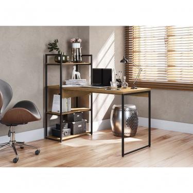 Imagem de Mesa Com 3 Prateleiras Industrial 122x136x64cm