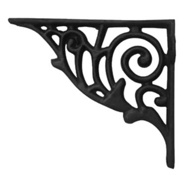 Imagem de Cantoneira Mão Francesa Hera Em Ferro Fundido N07 22x19,5cm