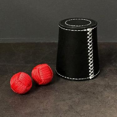 Imagem de blue-ther Leather Chop Cup Magic Tricks Appear Vanish Ball Magician Close Up Illusions Props Gimmick Mentalism Magica Cup Tour de Magie