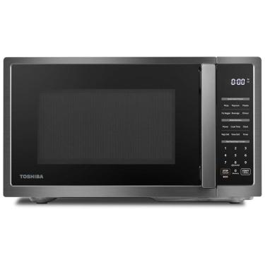 Imagem de Forno de Micro-ondas TOSHIBA ML4EM09PABS com 6 Programas, Função Silenciosa, Trava de Segurança, Ideal para Cozinha Compacta, 25 litros