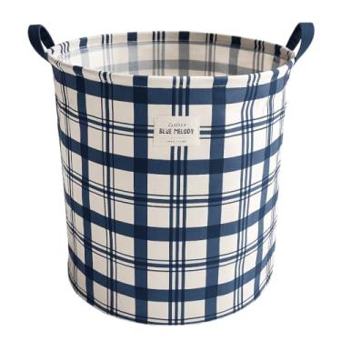 Imagem de Cesto Organizador Roupa Suja Dobrável Multiuso 25l Grécia - Faixas