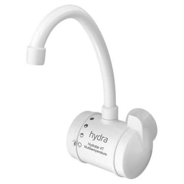 Imagem de Torneira Elétrica Hydralar 4T de Parede Branca Hydra 127V 5500W