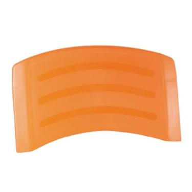 Imagem de Encosto Plástico Iso Max Laranja para Cadeiras Escritório – Anatômico em Polipropileno e Elastômero Escritex