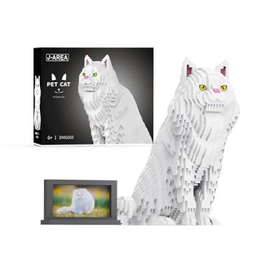 Imagem de Welkin DC Animal Cat Building Set,Micro Building Blocks Set Gift for Adults and Kids (Persian Cat)