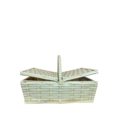 Imagem de Cesta de Piquenique Fibra Sintética M 40x25x14(Banana)