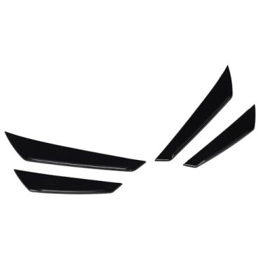 Imagem de Generic Spoiler Lateral do Pára -choque Dianteiro, Acabamento do Difusor Lateral Pára -choque Dianteiro 4 PCs Decorativo para STI VB 2022 Em Diante