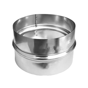 Imagem de Anel Inox Ø 115mm Para Cano Chaminé Fogão a Lenha - 1546 N°2 Hedlund