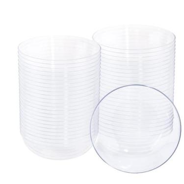 Imagem de Taças de plástico descartáveis BuCla 10oz Clear (pacote com 50)