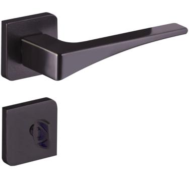 Imagem de Fechadura Maxx 4643 WC Preto Fosco - 83908 - ALIANÇA