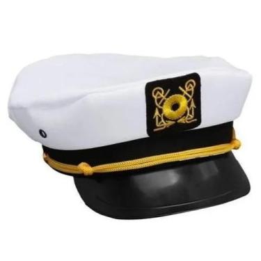 Imagem de Quepe Chapéu Aviador Policial e Marinheiro Boina Fantasia Carnaval Fes